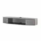 Media Console Floating TV Stand Storage Cabinet Under Open Shelf Wall Mounted