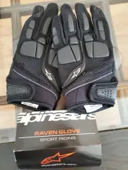 Alpinestars Sport Riding Gloves Raven Sml. 356767