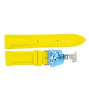 BRAND NEW JACOB & CO AUTHENTIC YELLOW POLY 20MM WATCH BAND W. BUCKLE FOR 40MM