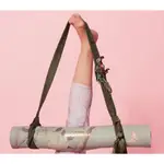 ［加拿大品牌SUGARMAT］頂級麂皮絨瑜珈墊背帶 - 翡翠古典中國風 JADE CHINOISE