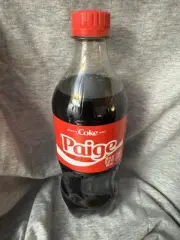 Share A Coke with Paige 2025 Personalized Gift Coca Cola Bottle 20oz