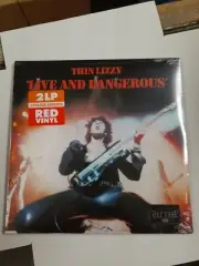 Thin Lizzy Live And Dangerous Red Vinyl new 2 Lps
