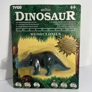Vintage 1987 Tyco Toys Dino Riders Monoclonius Dinosaur Action Figure Brand New