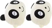 Anneome 2pcs Car Headrest Paddle Paint Brush Giant Paint Brush Miniature Rabbit Dance Mouse Cool Stickers Camping Stove Knob Tool Mat Coffee Window Headrest Cartoon Mouse Artificial Plush