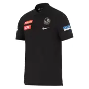 AFL 2025 Dri Fit Polo - Collingwood Magpies - Adult - Mens