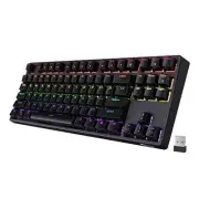 RK87 Sink87G RGB Wireless TKL Mechanical Gaming Keyboard, 87 Keys No Black