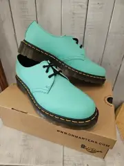 Dr. Martens 1461 Peppermint Green Smooth Leather Oxford, 10, New in Box MSRP 130