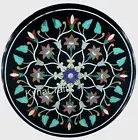 21 Inches Corner Table Top , Black Marble Coffee Table Top , Sofa Table for Home
