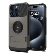 SPIGEN iPhone 15 Pro Case, 6.1 2023 Genuine Slim Armor MagFit MageSafe Compatible Cover for Apple