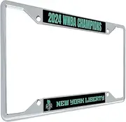 Desert Cactus New York Liberty License Plate Frame WNBA Car Tag Holder for Front or Back of Car Sigma (2024 Championship)