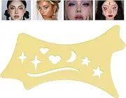 Eyeliners Stencils Wing Tips - Soft Flexible Eyeliners Stencils - Beveled Design Contour Guide for Makeup Beginners & Beauty Lovers