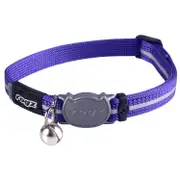 Rogz Alleycat Safeloc Cat Collar Purple X-Small (8mm)