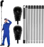 Gutter Cleaning Tools from the Ground, 10.5 FT Adjustable Gutter Cleaning Tool,