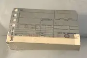 Unopened Pack 100 Unused Gulf Oil Gas Station Credit Card Slips dated 8/69
