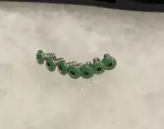 Green Stainless T6 Torx Screws For Kershaw 9000 Livewire Knife Scale & Clip