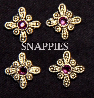 Snappies purple crystal magnetic number pins SADDLESEAT HUNT COSTUME EQUITATION