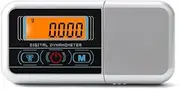 Poemtian Professional Turntable Stylus Force Gauge Scale with Backlight LCD 0.005g/100g Professional Digital Mini Turntable Stylus Force Scale Gauge