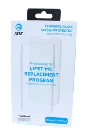 AT&T PureGuard Glass Screen Protector for iPhone 13 Pro Max / iPhone 12 Pro Max