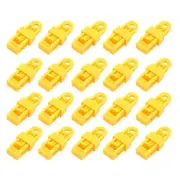 20PCS Push-Pull Tent Clips Tent Attachment Clips Outdoor Camping Tent Hooks5143