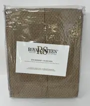 1 Royal Sateen Pavilion Sand Egyptian Cotton King Bedskirt