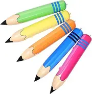 GANAZONO 5pcs Giant Inflatable Pencil Toys for Kindergarten Activities Lightweight Decorations for School Parties Back to School Events