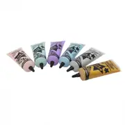6 x 50ml Metallic Screen Printing Inks