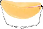 PEPLAYTAL 1Pc Pet Hammock for Animals Cozy Hanging Bed for Hamsters Squirrels Ferrets Warm Nest Banana Design for Indoor Use