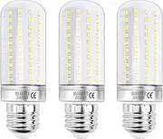 HZSANUE LED Corn Bulbs 26W, E27 Edison Screw Bulbs,2900Lm, 6000K Daylight White,200W Incandescent Bulbs Equivalent,Pack of 3