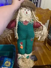 20INCH HANGING GIRL WITH BRAIDES SCARECROW DECOR