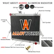 Aluminum Radiator Fit HOLDEN RODEO RA 3.5L 3.0TD 2003-2007 Colorado Rc 08-16 MT (for: Isuzu)