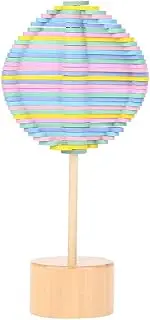 OKJHFD Whimsical Wooden Spin Toy for Stress Relief and Home Decor,Autism Stim Sensory Stress Reliever Twirl Spinning Funny Fidget Toys(Macaron Color)