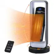 1000-Watt/1500-Watt 20 In. Electric Ceramic Space Heater with Thermostat Remote