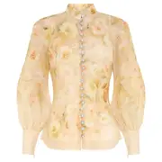 [ZIMMERMANN] Crush Buttoned Blouse
