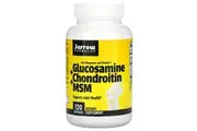 Jarrow Formulas, Glucosamine + Chondroitin + MSM with Manganese and Vitamin C, 120 Capsules (best before 12/24)