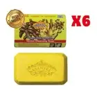 Soap Asantee Turmeric Herbal Ginger + Honey Thai Herbal Body Brightenin 125g x 6