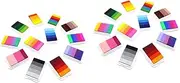ERINGOGO 2pcs 5 5 Colors Gradient Stamp Pad 3 Colors Gradient Inkpad Boys and Girls Ink Stamps