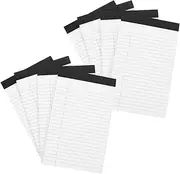 DOITOOL A5 Notebook Lined Paper 8pcs Tear-Off Pad for Daily Planning Office Management School