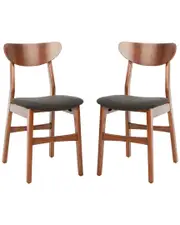 Safavieh Lucca Set of 2 Retro Dining Chairs