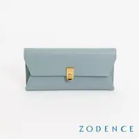 在飛比找ETMall東森購物網優惠-【ZODENCE 佐登司】CELINE進口牛皮手拿長夾(多色