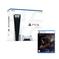 在飛比找Yahoo奇摩購物中心優惠-【SONY】 PS5 光碟版主機 + PS5 魔咒之地 中文