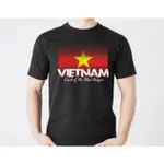 VIETNAM FLAG "LAND OF THE BLUE DRAGON" 100% COTTON SHIRT