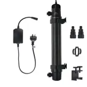 24W Aquarium Fish Tank UV Sterilize Light Lamp Algae Green Water Clean AU Plug