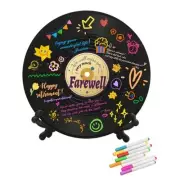 Guest Book Alternatives Signature Vinyl Record Decorations，Going Away Farewell