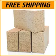 INSA 2500F Fire Bricks - Ideal for Ovens, Forges & Kilns, Lightweight Pack of 4