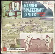 NASA'S MANNED SPACECRAFT CENTER Houston Texas 3d View-Master Packet NEW SEALED