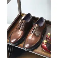 在飛比找ETMall東森購物網優惠-TRD新款英倫圓頭固特異休閑皮鞋