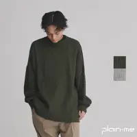 在飛比找momo購物網優惠-【plain-me】Relax WEAR 舒適針織毛衣 PL