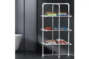 Devanti Electric Heated Towel Rail Rack 30 Bars Foldable Clothes Dry Warmer
