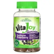 VitaJoy Gummies, Sambucus Elderberry, 60 Vegetarian Gummies