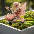 Acrylic Fairy Mini Figurine Artificial Garden Stake Lawn